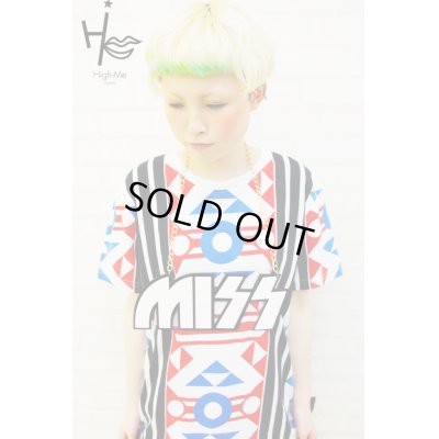 画像1: Sale40%off 【High-Me TOKYO】 "MISS" ビッグロゴネックレス